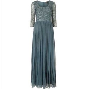 Dorothy Perkins sequin and tulle bridesmaid dress